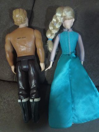 Elsa y Kristoff. Frozen 