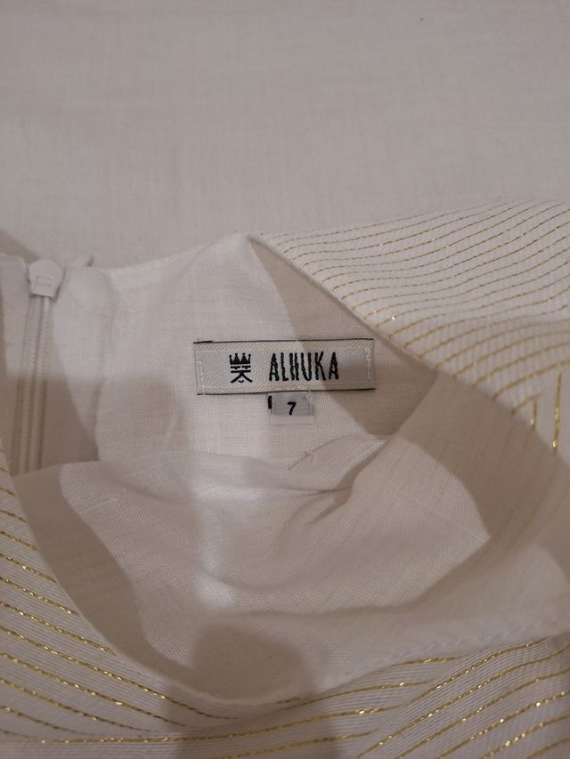 Vestido Alhuka 7 años
