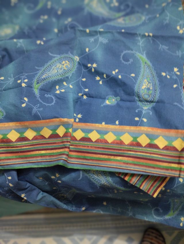 copripiumino singolo con federa in cotone