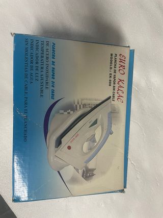Plancha vapor ropa sin cables