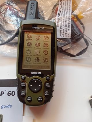 Garmin GPS 60 Map.