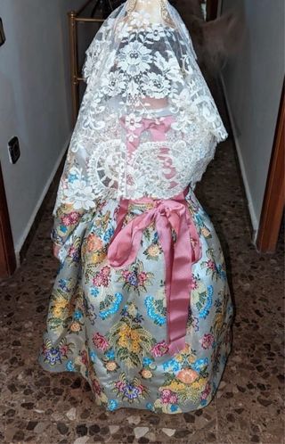 Traje fallera para niña 