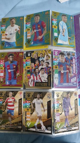 Álbum Adrenalyn 2023-24 casi completo