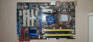 lote de placas base, procesadores y memorias