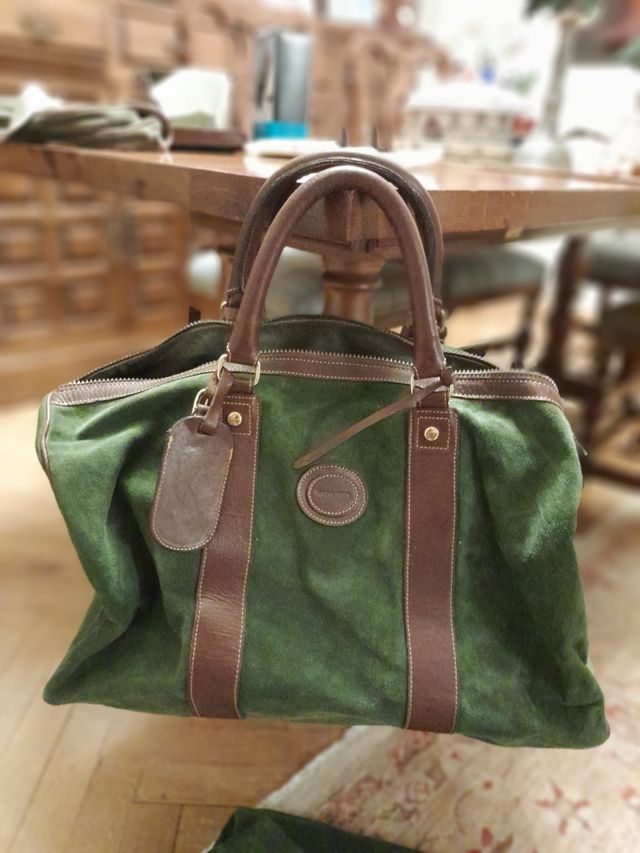 Juego de viaje de piel 3 piezas