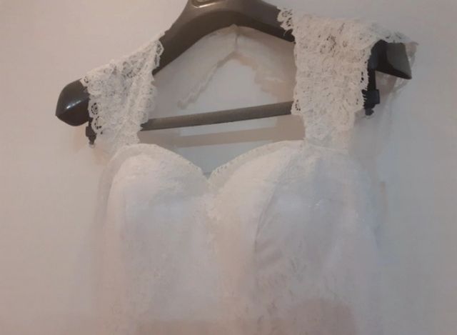 Vestito da sposa sartoriale tg S