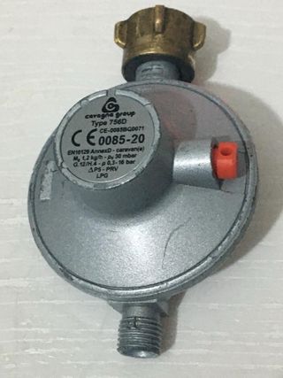 Regulador propano autocaravana 30mb