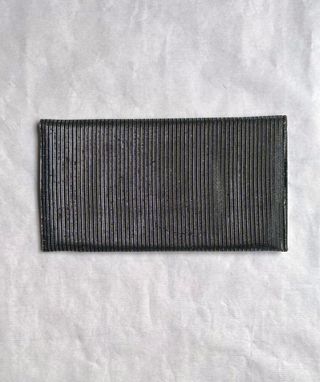 Bolso cartera de mano de fiesta plateado de Menbur