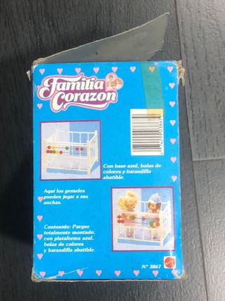 Familia corazon parque de los gemelos mattel 1986