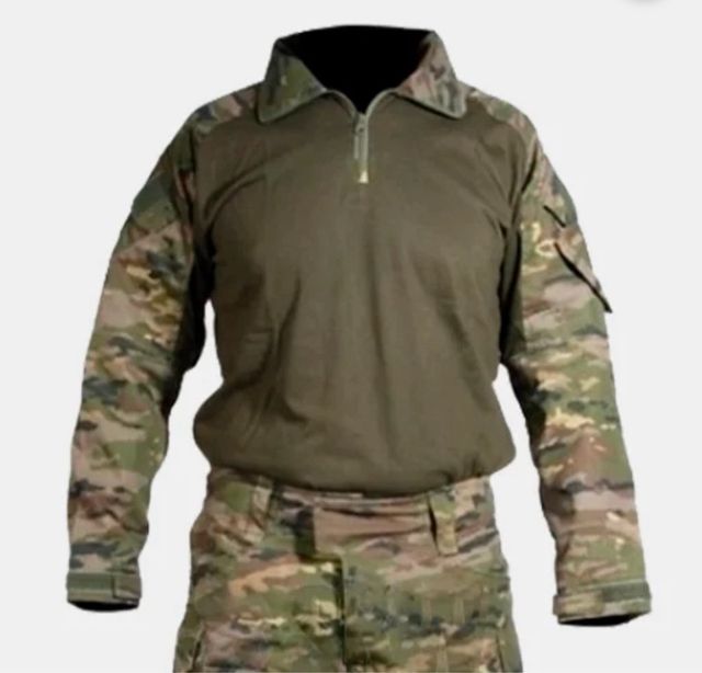 Camisa tactica boscoso pixelado