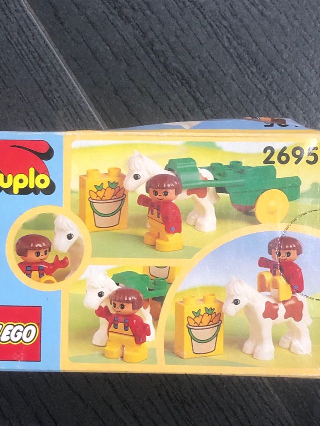 Lego duplo 96 caballo y granjero