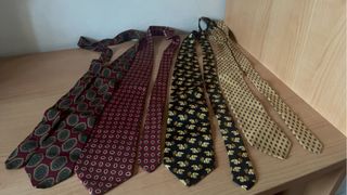 Set di cravatte in seta