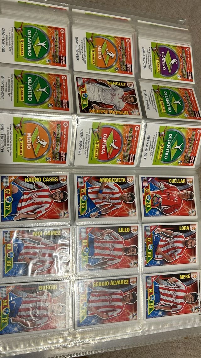 Album de estampas de futbol