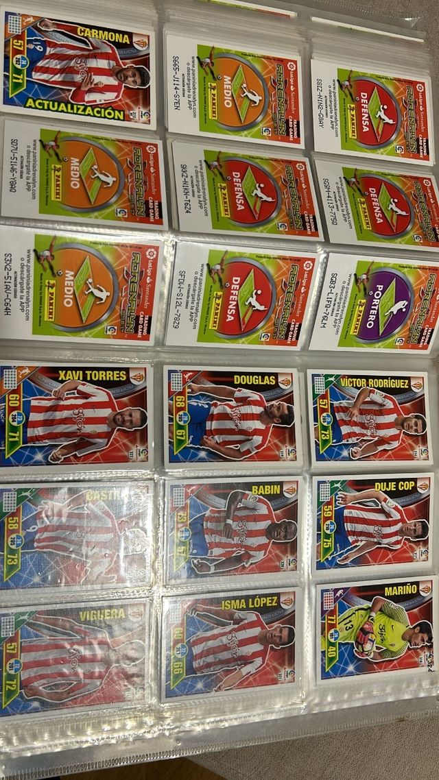 Album de estampas de futbol