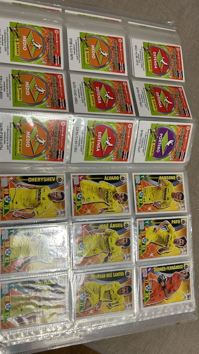 Album de estampas de futbol