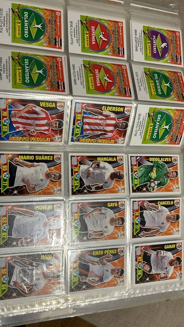 Album de estampas de futbol