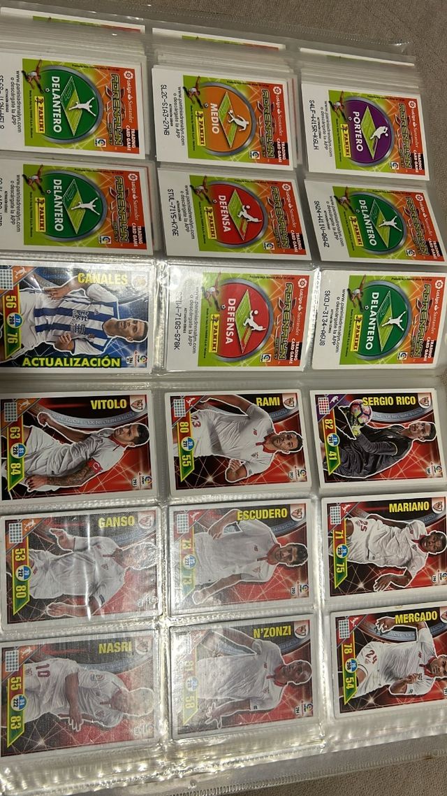 Album de estampas de futbol