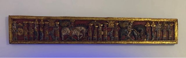 Talla de madera Vintage de Bali