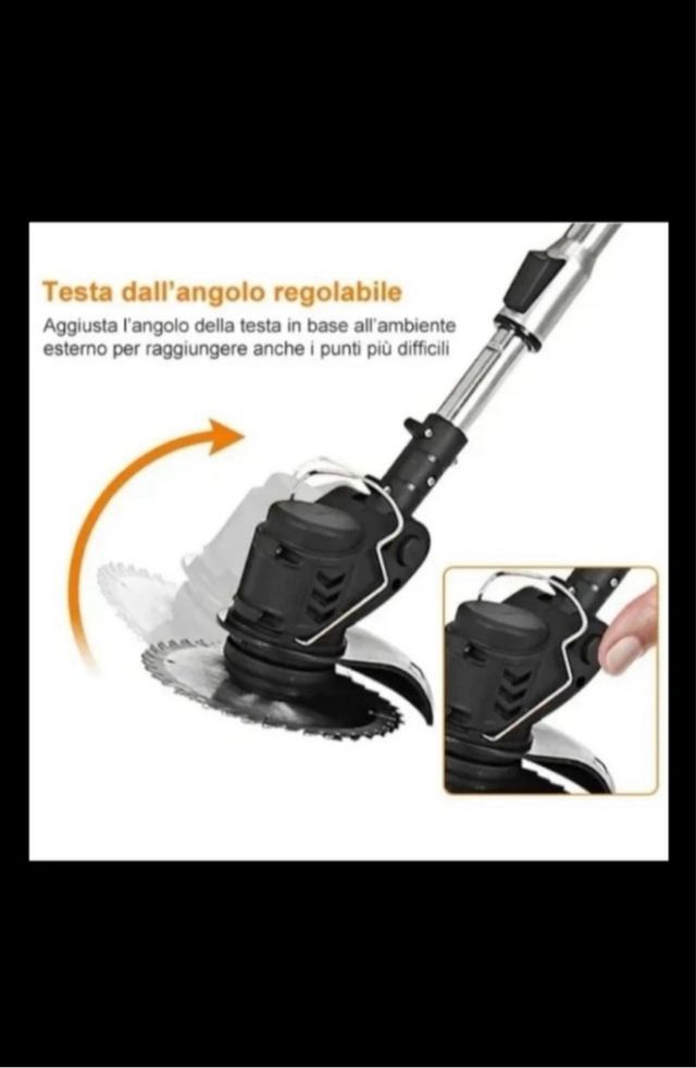 Tagliaerba elettrico 68v 2 batterie lama