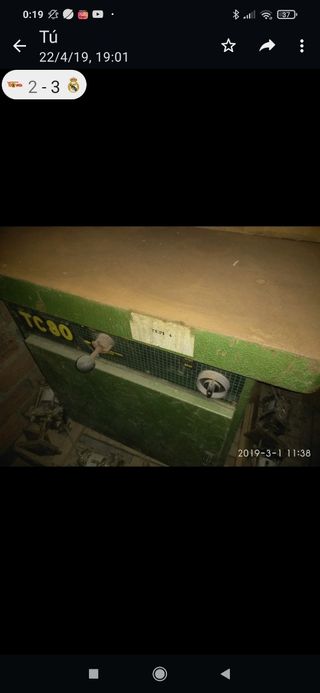 Maquina carpintería 