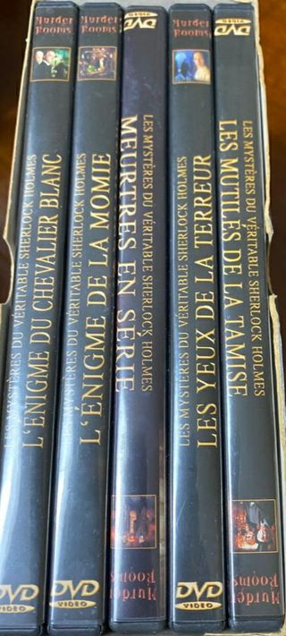 SHERLOCK HOLMES COLECCIÓN 5 DVD