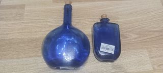 Conjunto de tocador azul cobalto