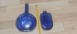 Conjunto de tocador azul cobalto