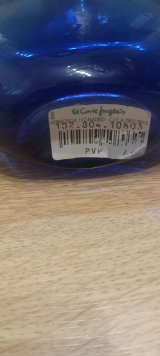 Conjunto de tocador azul cobalto