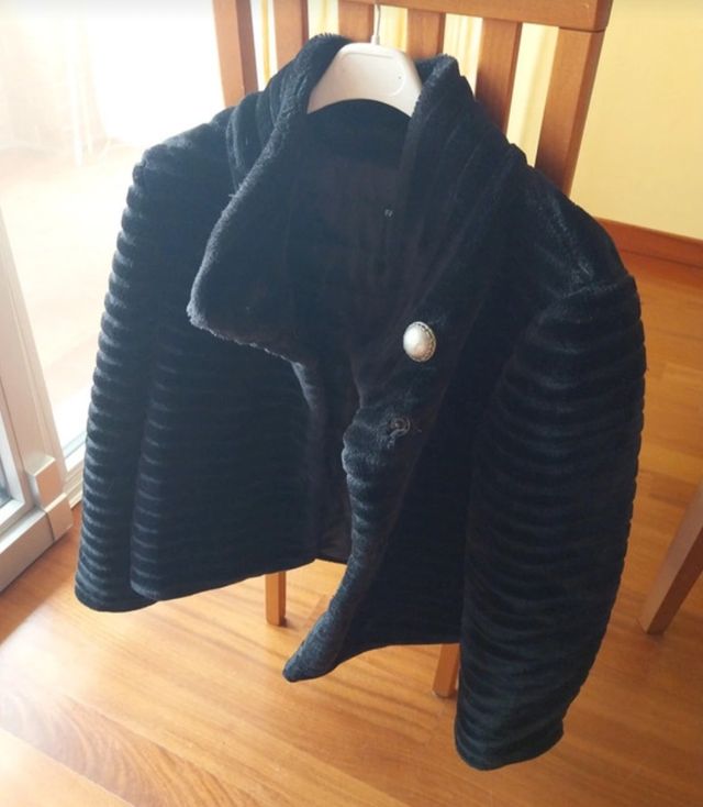 Giacca in pelliccia sintetica