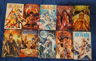 Manga completo Magi el laberinto de la magia