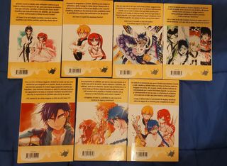 Manga completo Magi el laberinto de la magia