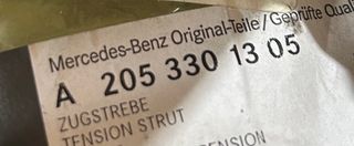 Brazo de suspensión A2053301305