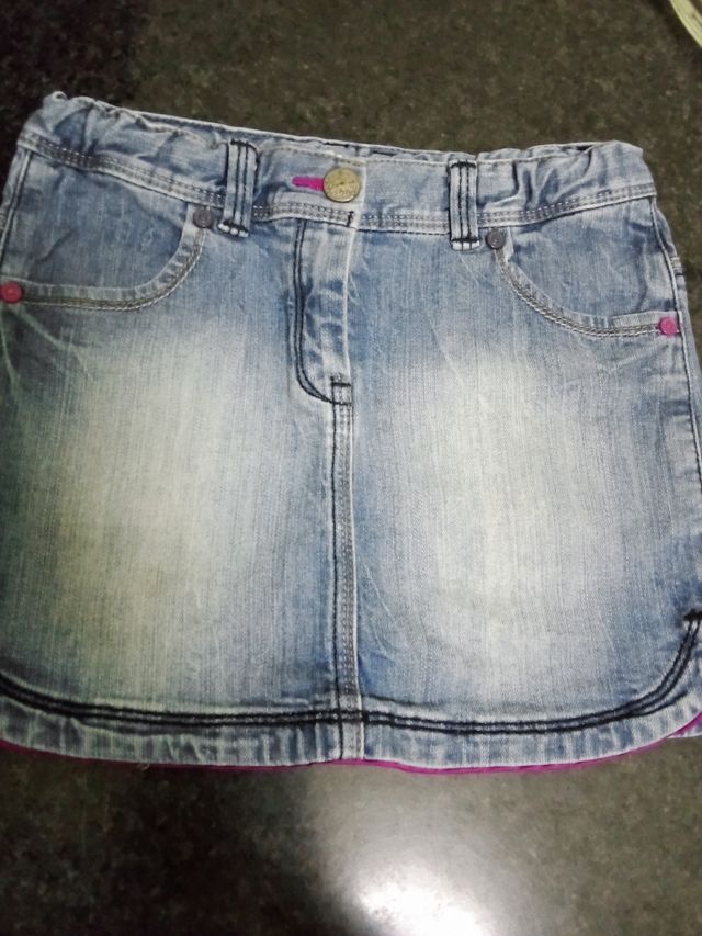 Gonna jeans bimba7 anni chicco denim