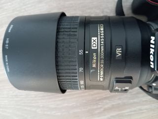 Camara fotos con 2 objetivos