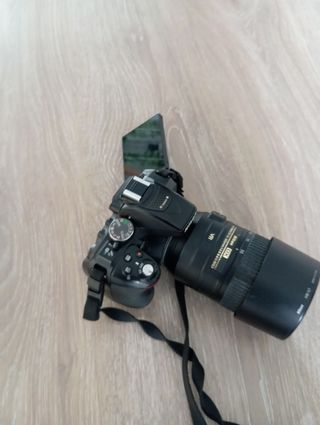 Camara fotos con 2 objetivos