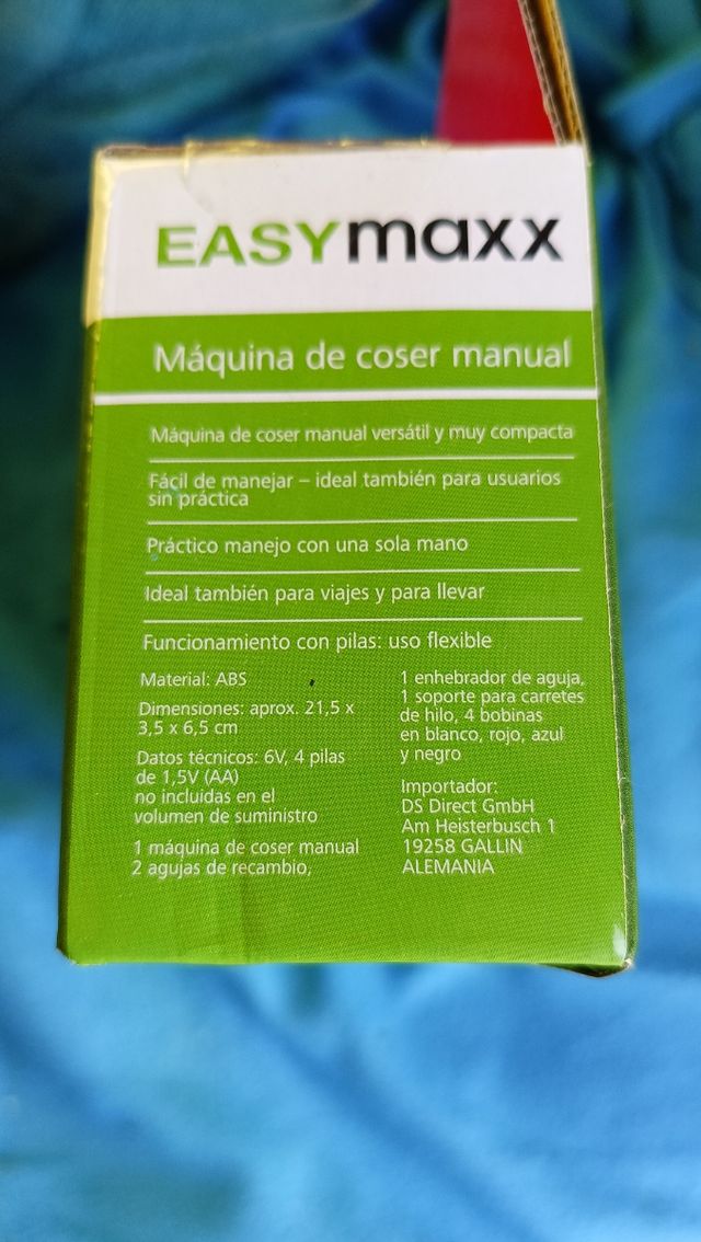 Macchina da cucire a batteria manuale