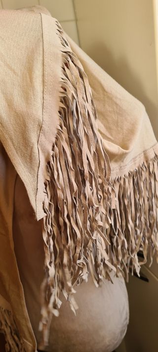 Scialla detagin pelle maxi