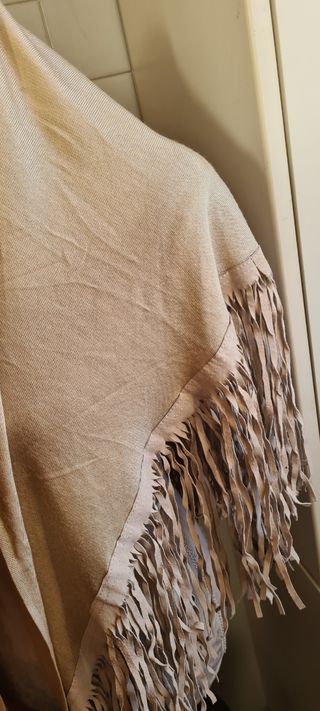 Scialla detagin pelle maxi