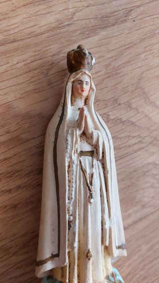 Figura antigua Virgen de Fatima