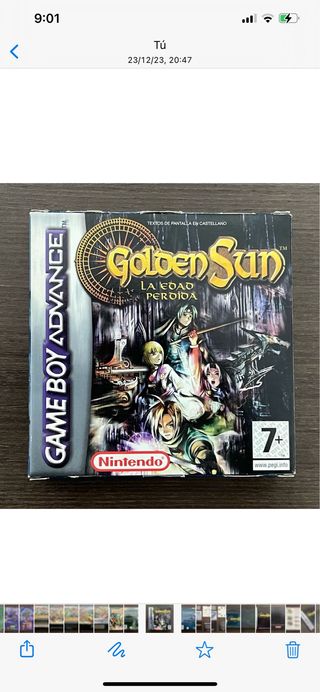 GOLDEN SUN LA EDAD PERDIDA