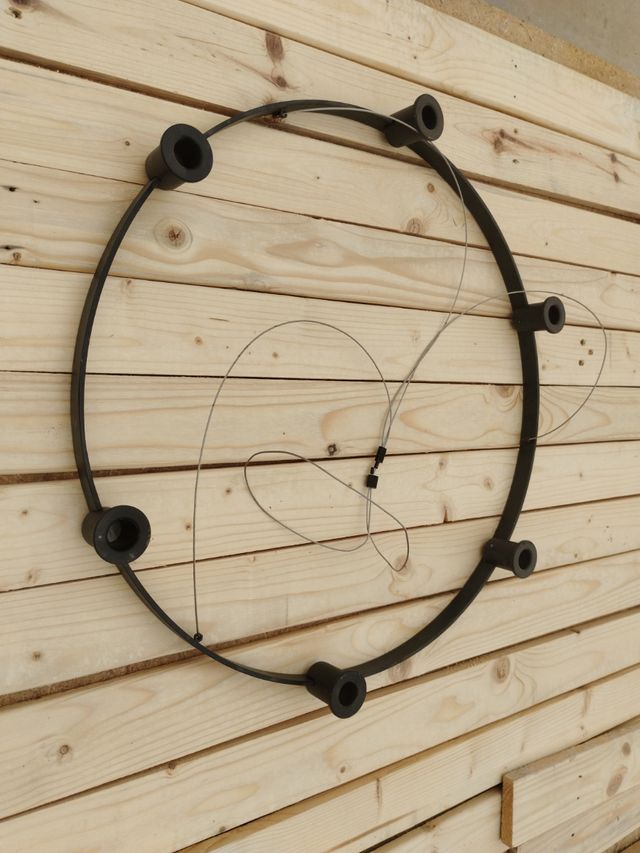 Aro de forja para lámparas