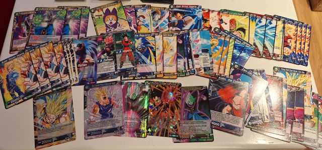 67 cartas Dragon Ball Super