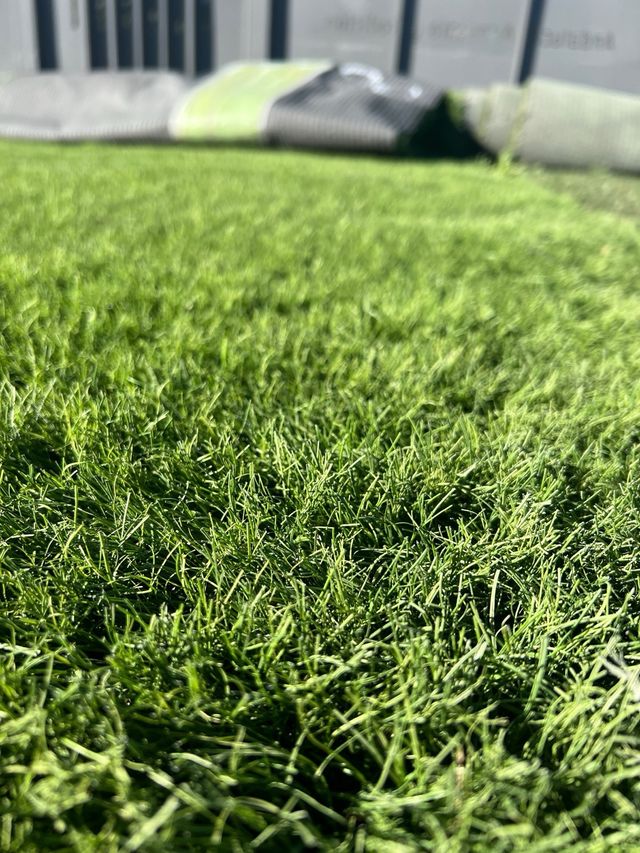 Cesped artificial reciclado