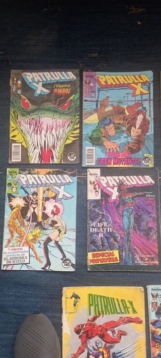 Lote comics patrulla x