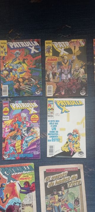 Lote comics patrulla x