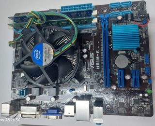  PLACA BASE ASUS H61M-K Intel® H61 LGA 1155