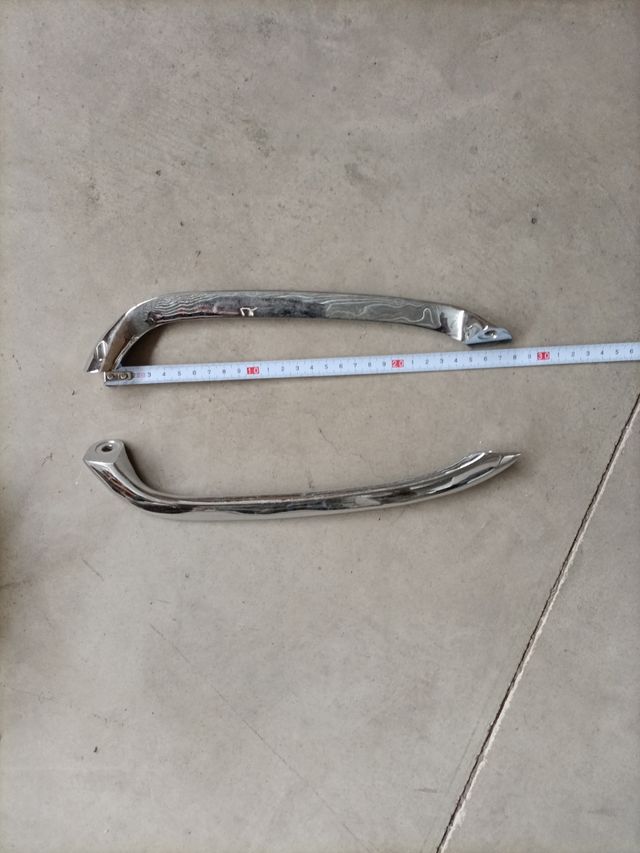 Asas de bañera cromadas