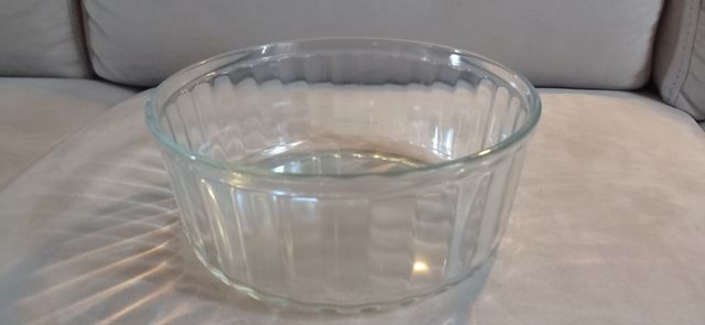 Ciotola/biscottiera in vetro