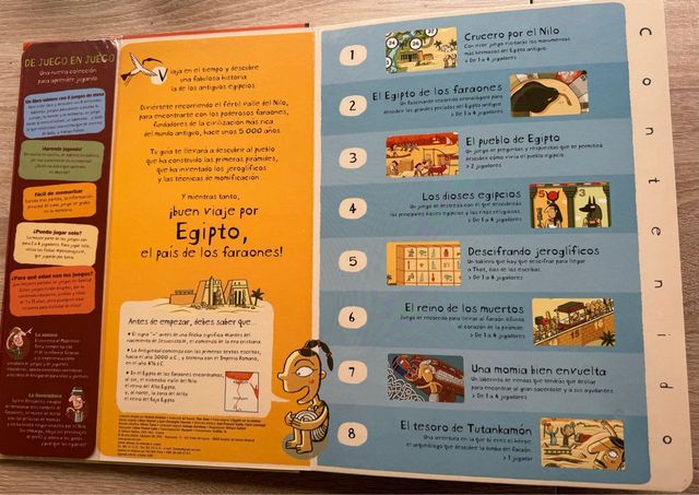 Egipto 8 juegos de mesa