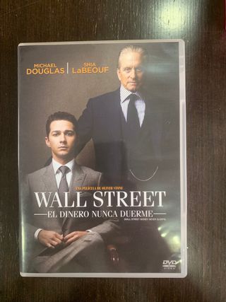 DVD Wall street el dinero nunca duerme